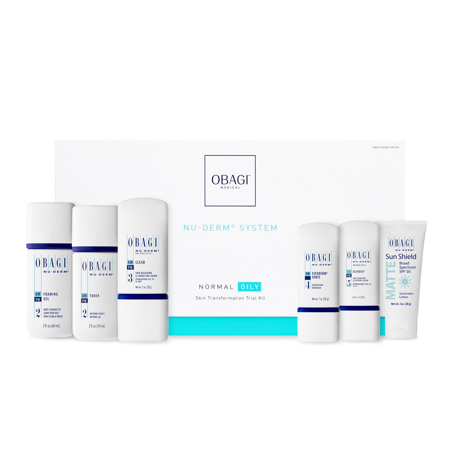Obagi Nu-Derm Trial Kit - Normal to Dry